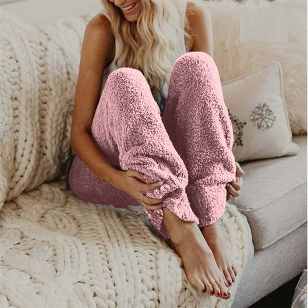 Women Fur Warm Leggings