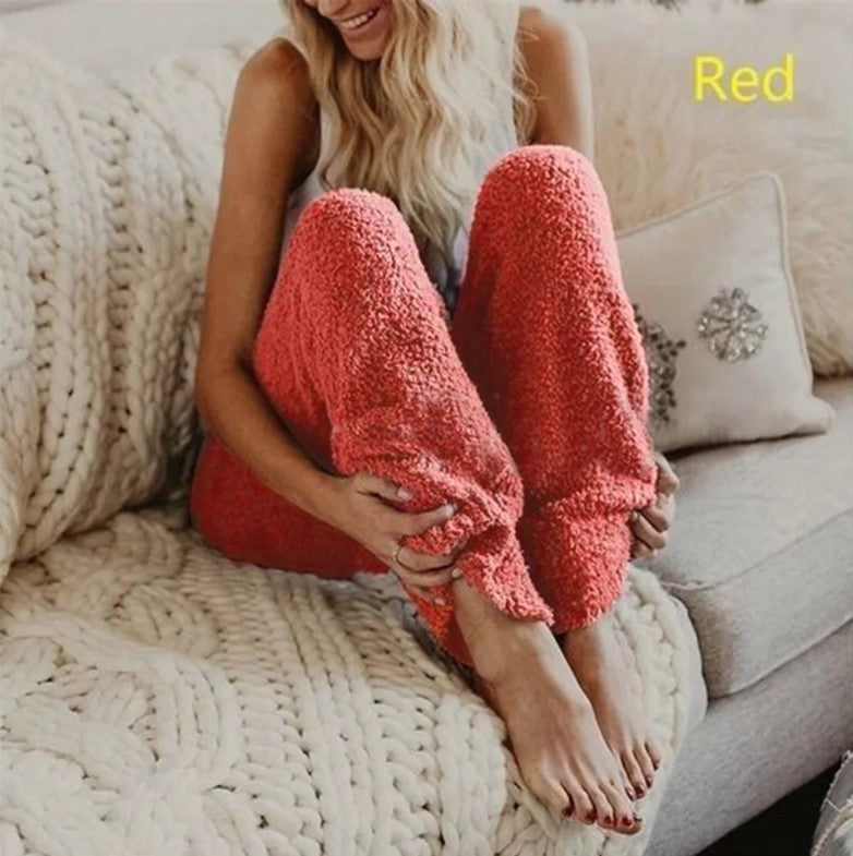 Women Fur Warm Leggings