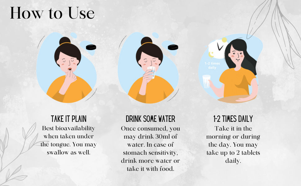 Shilajit Tablet Mineral Supplement