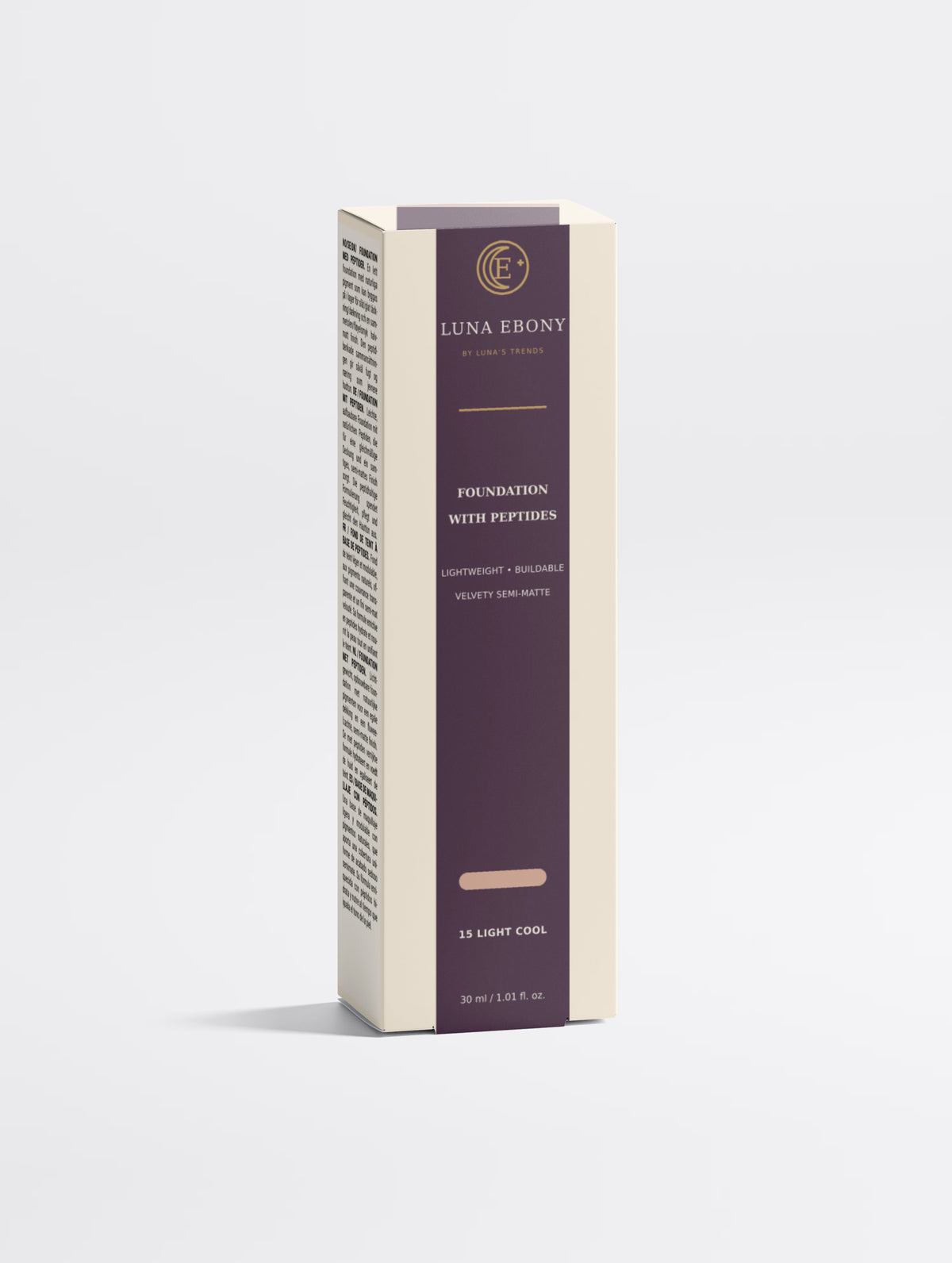 Foundation with Peptides, 15 Light Cool