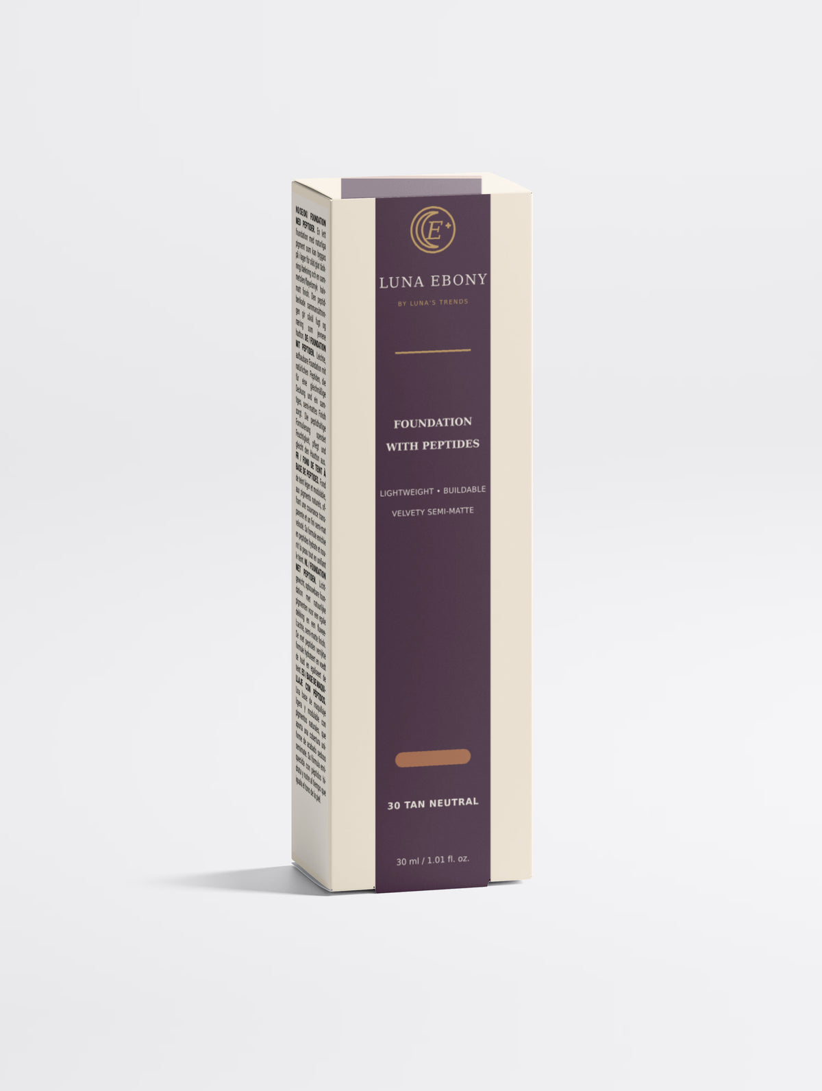 Foundation with Peptides, 30 Tan Neutral